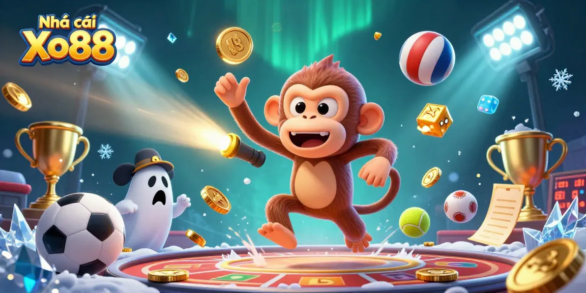 Experience thrilling actions at Nhà cái Xo88, where a poltergeist monkey and ghost-hunter puppy create exciting moments!