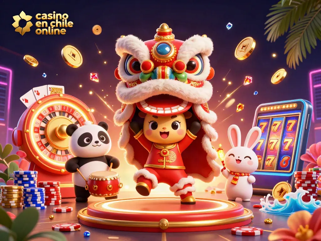 Explora la emoción del casino en Chile online con personajes divertidos y giros de fortuna en el juego.