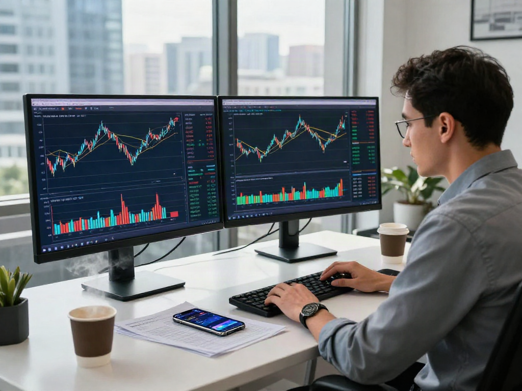 Análisis del precio USDT en un entorno moderno de comercio de criptomonedas.